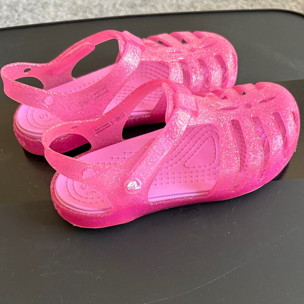 Crocs Isabella glitter sandals